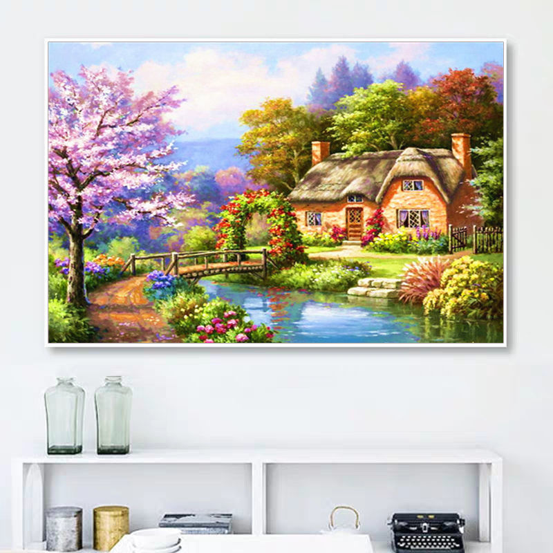 爱的小屋 满钻全贴[40x30厘米]送工具