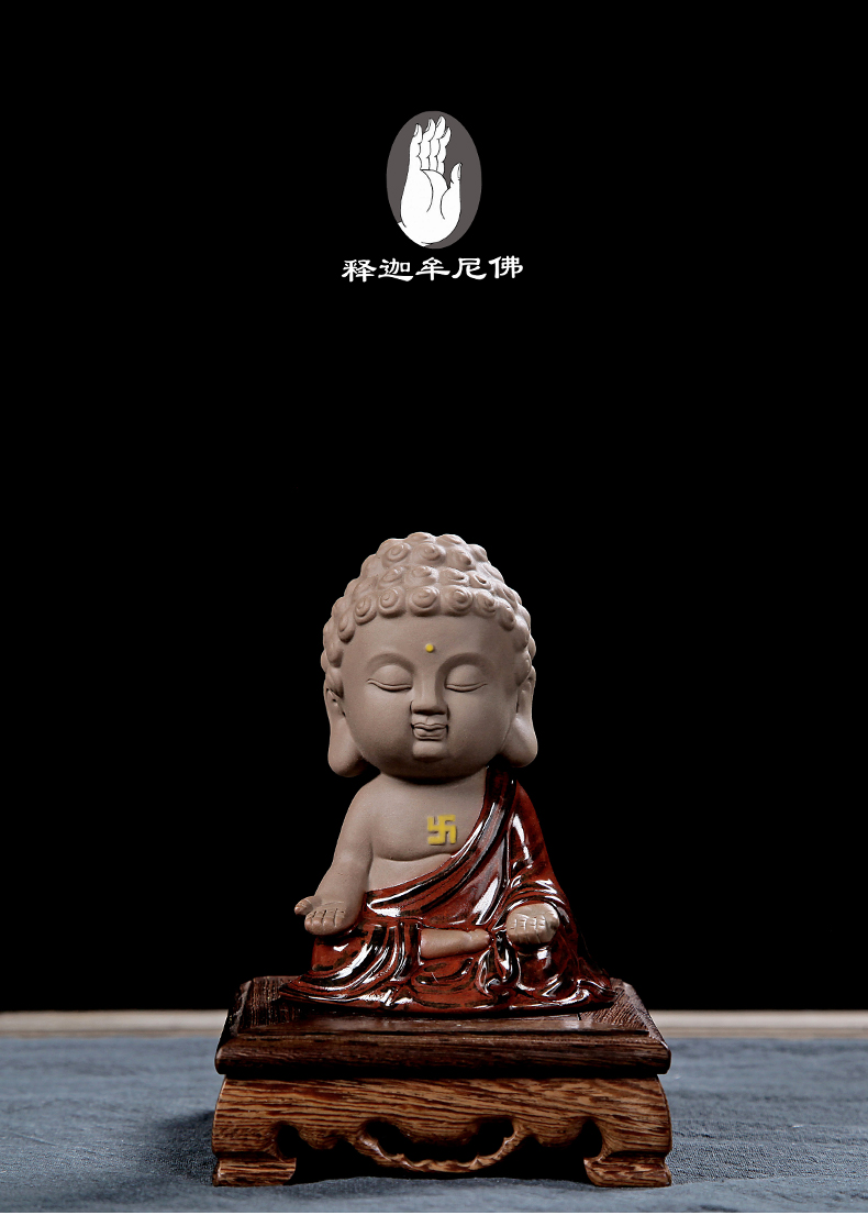 新车可爱小轿车如来佛像汽车摆件车载车内内饰车头仪表台装饰品男