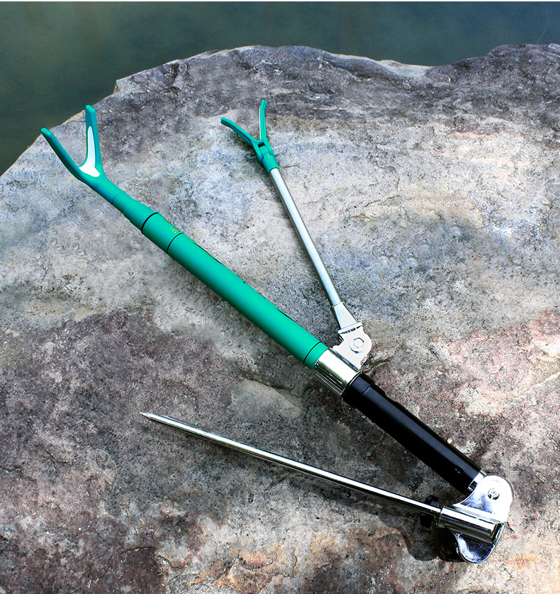 渔之源钓箱碳素炮台支架钓鱼椅两用台钓鱼竿插地地插鱼杆短节架杆