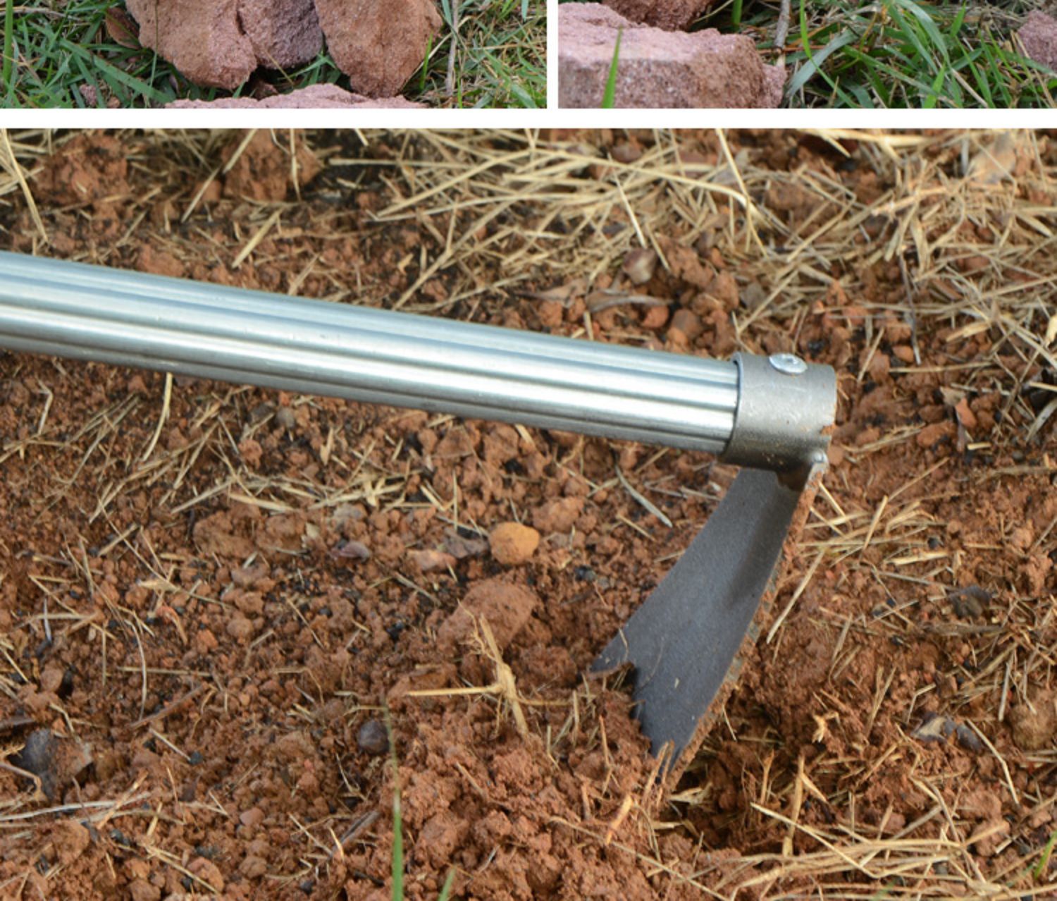 小型园艺花锄小挖锄户外农具农用工具除草挖土种菜种花小锄头【价格