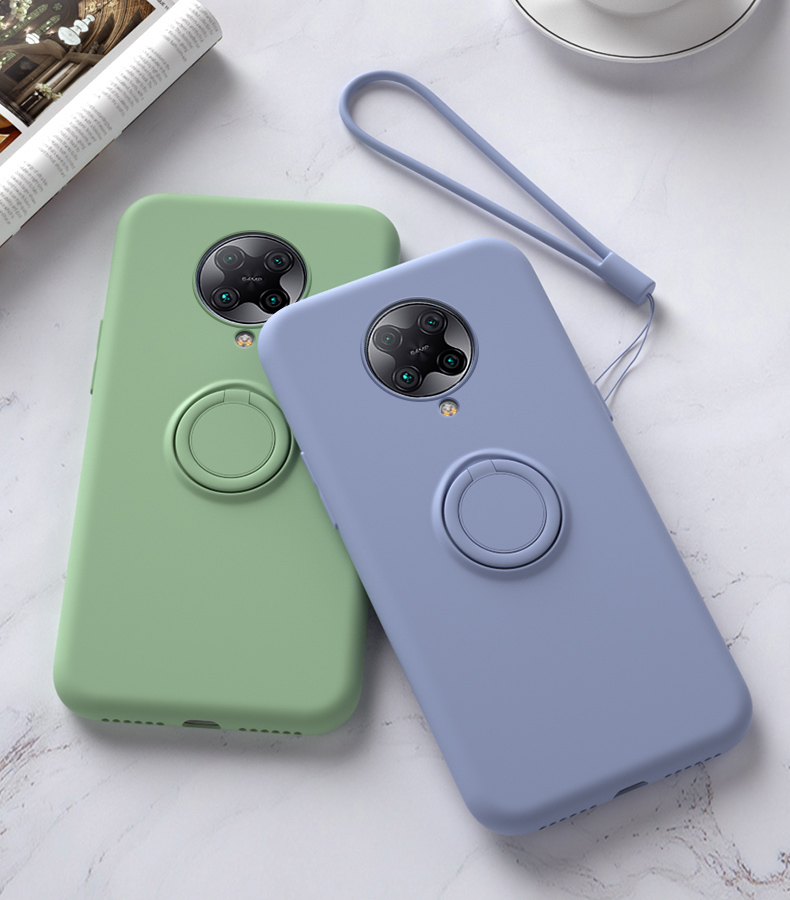 红米k30pro手机壳液态硅胶指环支架k30保护套限量版小米k20pro全包防