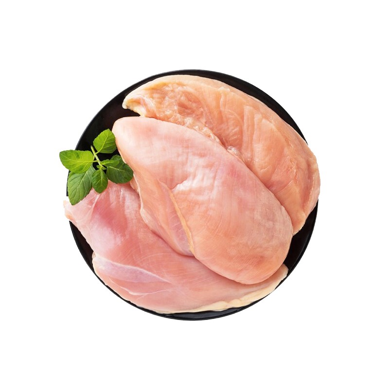 农聚源 【有检疫证附调料】冷冻鸡胸肉2斤 新鲜速冻 鸡肉 鸡胸 鸡胸肉