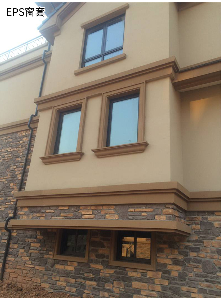 《eps泡沫线条发泡陶瓷窗套欧式别墅外墙窗套ptc窗套室外装饰窗户线》