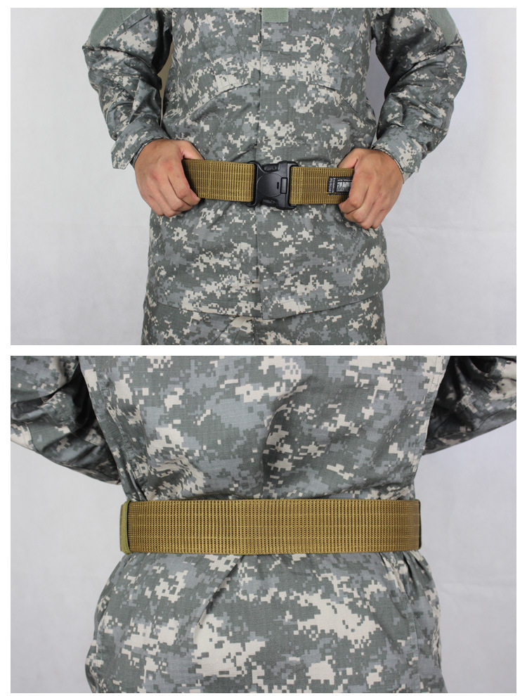 军训腰带正确穿法图片图片