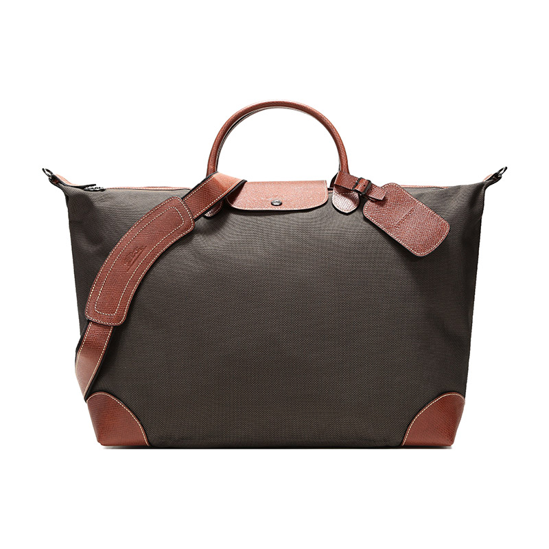 longchamp 珑骧 boxford 中性系列织物大号手提旅行袋 1624 080