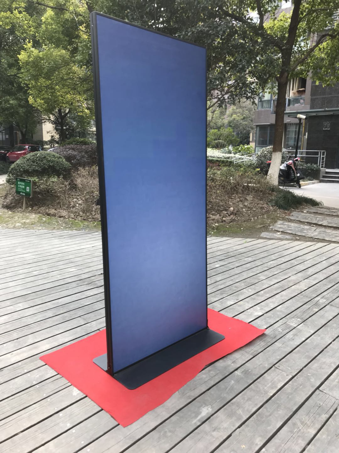 超级新品 丽屏/立式展架闪电客广告立牌/广告展架/指示牌/铝合金立牌
