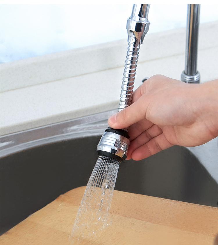通用水龙头防溅头嘴延伸器过滤器厨房花洒加长节水器起泡喷头龙头万能