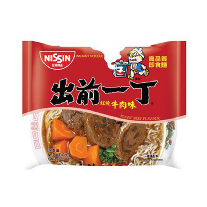 出前一丁红烧牛肉味即食面100g