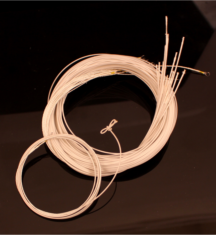 珊瑚海古琴琴弦1-7弦演奏型古琴弦已打好蝴蝶结尼龙钢丝弦1234567号