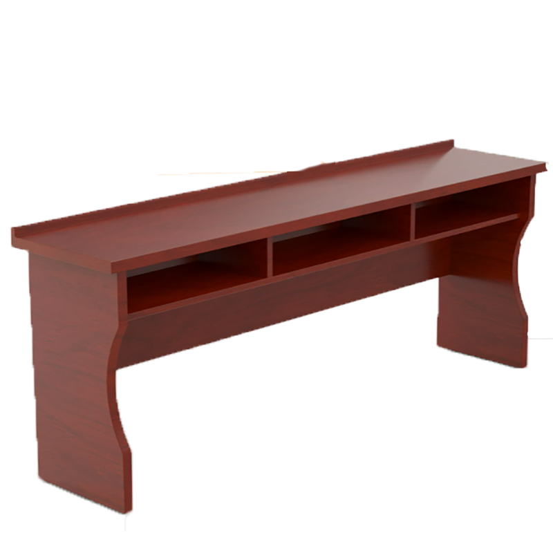 梵粟三人会议桌企业员工培训长条桌学生课桌简约现代长桌讲桌教师讲桌