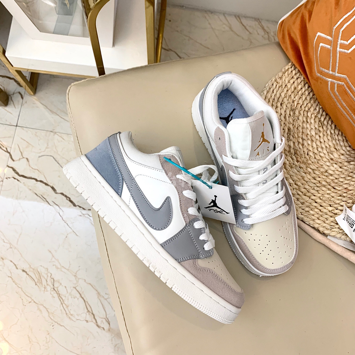 鞋女鞋低帮情侣休闲鞋aj1low板鞋男篮球鞋经典百搭 aj蒂芙尼 低帮 49