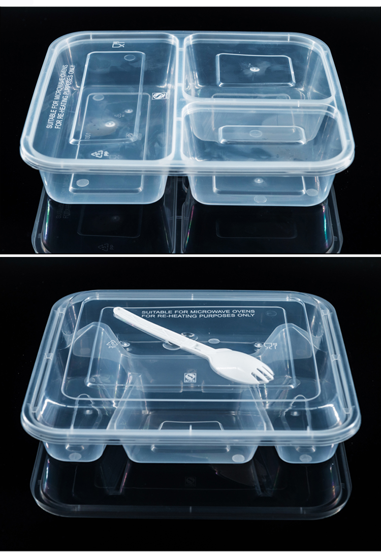 《透明款三格餐盒1000ml 50套》无著【摘要 书评 在线阅读】-苏宁易购