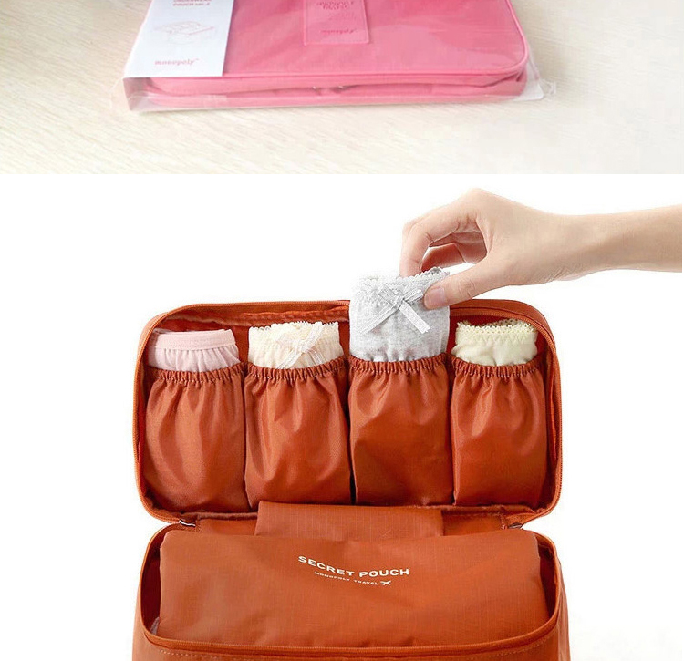 旅行便携装内衣内裤收纳袋子防水手提整理包宿舍家用袜子收纳神器