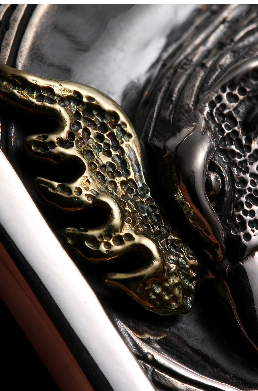 赫泽琼斯hezzjones纯银扣腰带奢华鲨鱼皮男士皮带商务休闲奢侈品裤