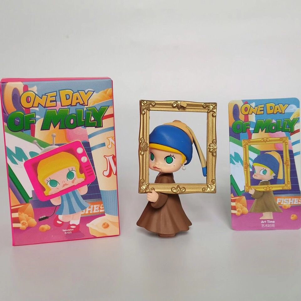 molly茉莉的一天祖国版盲盒摆件潮玩手办女生玩具生日礼物随机一个
