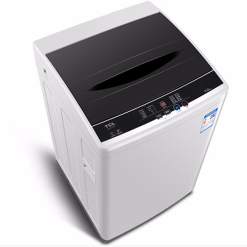 tcl8公斤全自动洗衣机亮灰色tbv80宝石黑