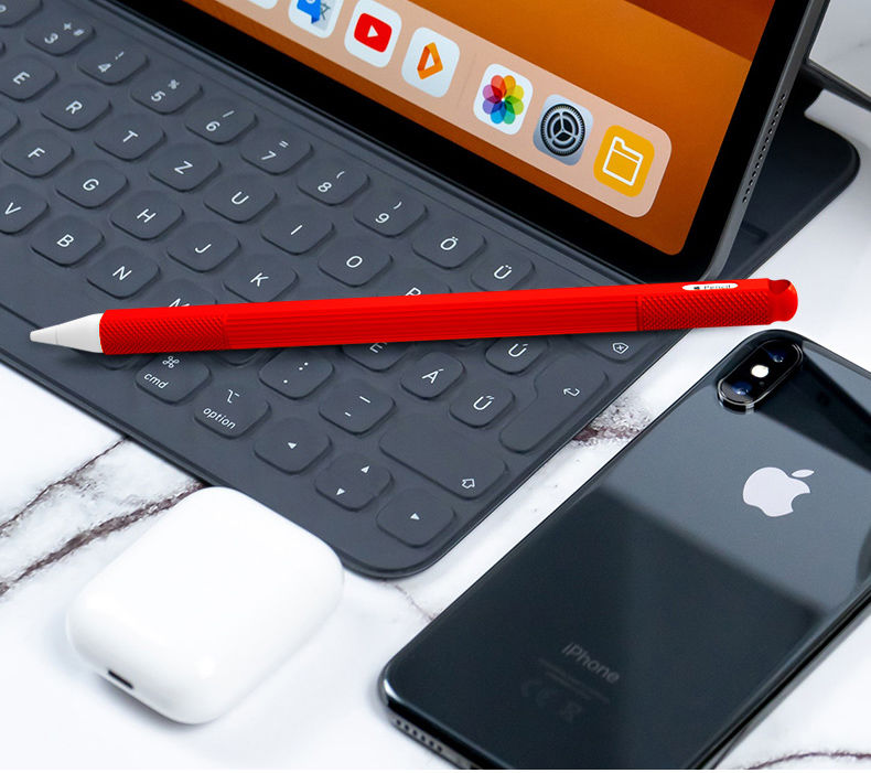 苹果applepencil笔套ipadpro手写笔尖保护套触控笔硅胶笔帽二代
