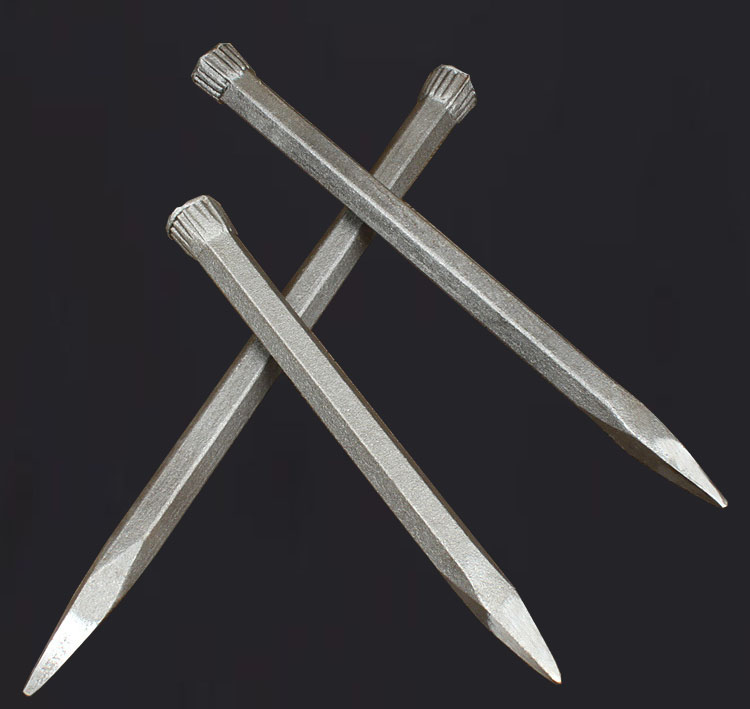 凿子石工凿大头凿子尖凿扁凿钢凿子水泥石工凿钳工凿錾子工具