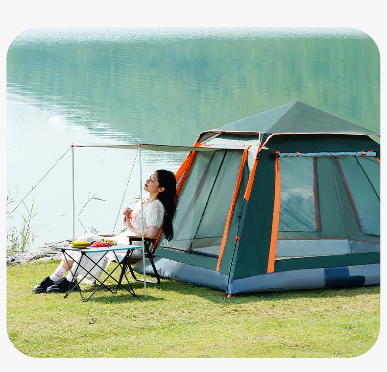佑游帐篷 帐篷便携式可折叠全自动野餐野炊公园露营装备野外防暴雨