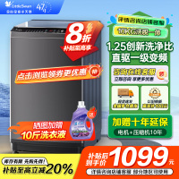 小天鹅 10KG波轮洗衣机全自动 直驱变频 10公斤大容量 创新深层超净洗 一键智洗 除菌除螨TB100V26DT