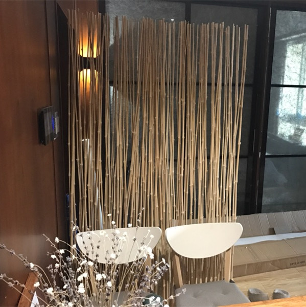 竹子家居客厅餐厅卧室现代时尚移动实木座屏风玄关隔断推荐