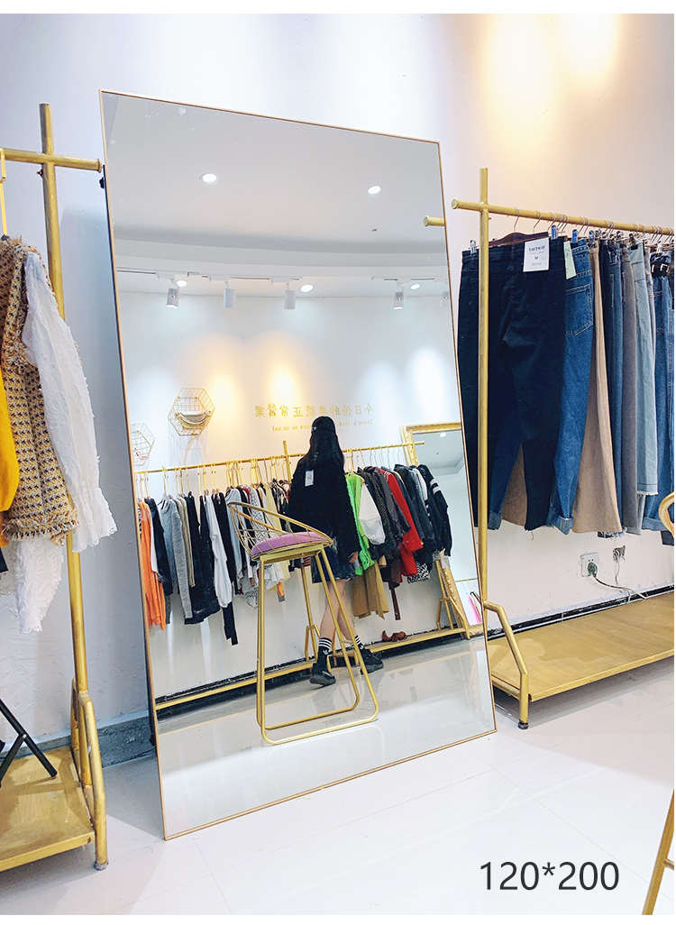 逸家伴侣试衣镜服装店专用显瘦全身美颜显高网红拍照大镜子落地镜