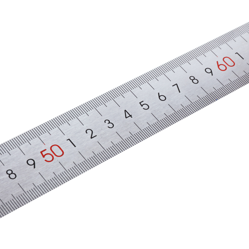 8460钢直尺1米刻度尺100cm钢尺测量绘图尺不锈钢工具尺子 钢直尺 1米