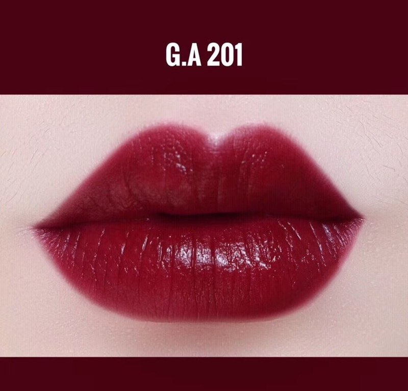 giorgio armani/乔治阿玛尼 哑光唇釉 200 吃土色 201酒红色 6.5ml