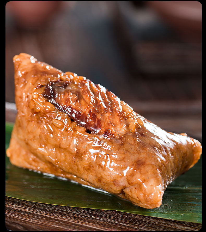 知味观粽子新鲜大肉粽手工嘉兴口味鲜肉粽子端午节礼品散装早餐100克