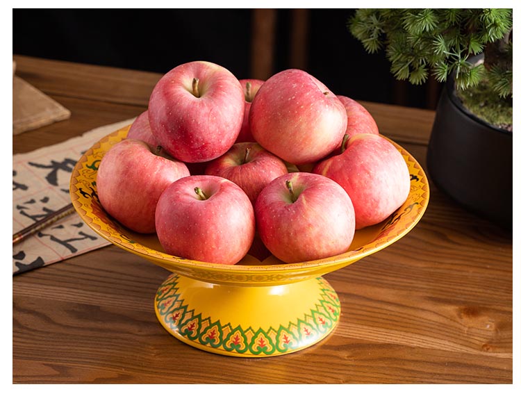 供佛水果盘家用供盘佛前供果果盘陶瓷贡盘贡品盘仙家果盘通用盘子