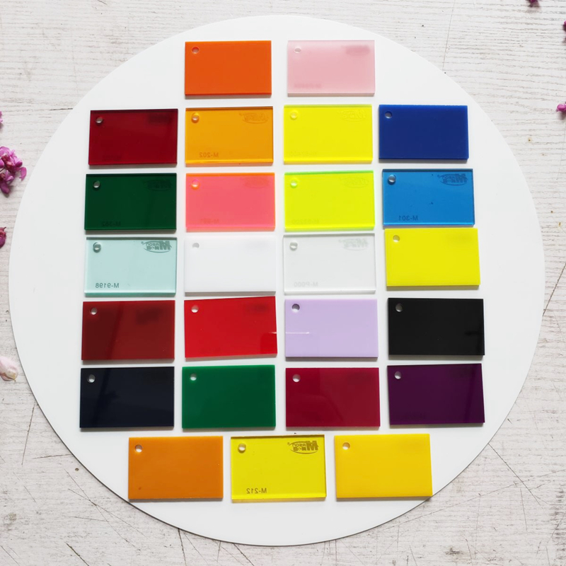 定做透明亚克力板厚板5mm有机玻璃板定做加工乳白色广告板茶色磨砂板