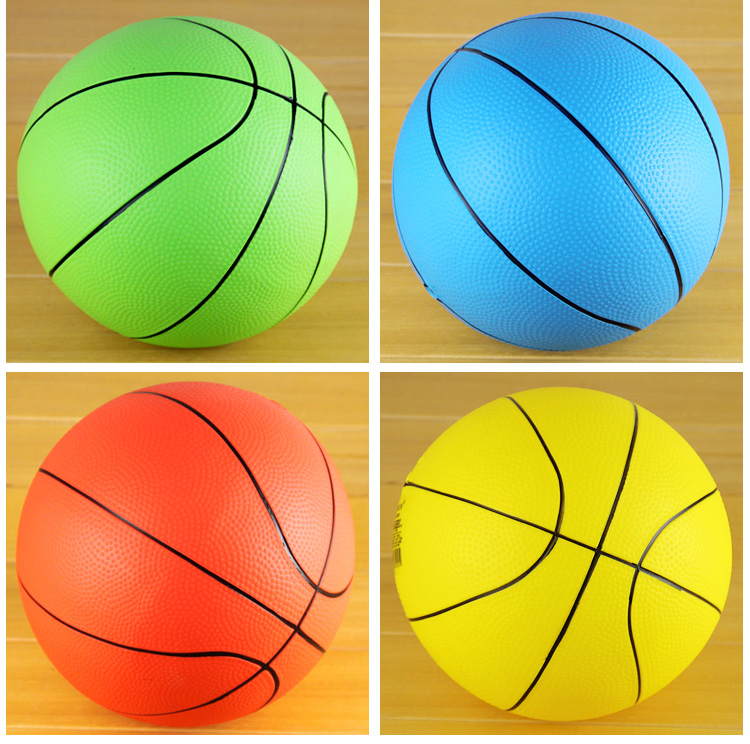 儿童球类玩具运动6/8寸3/5号pvc篮球宝宝幼儿园拍拍球充气小皮球