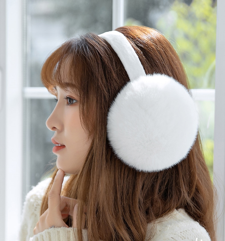 耳罩女冬天可爱保暖耳套法耐耳包冬季纯色女生防冻护耳朵套耳暖耳捂子