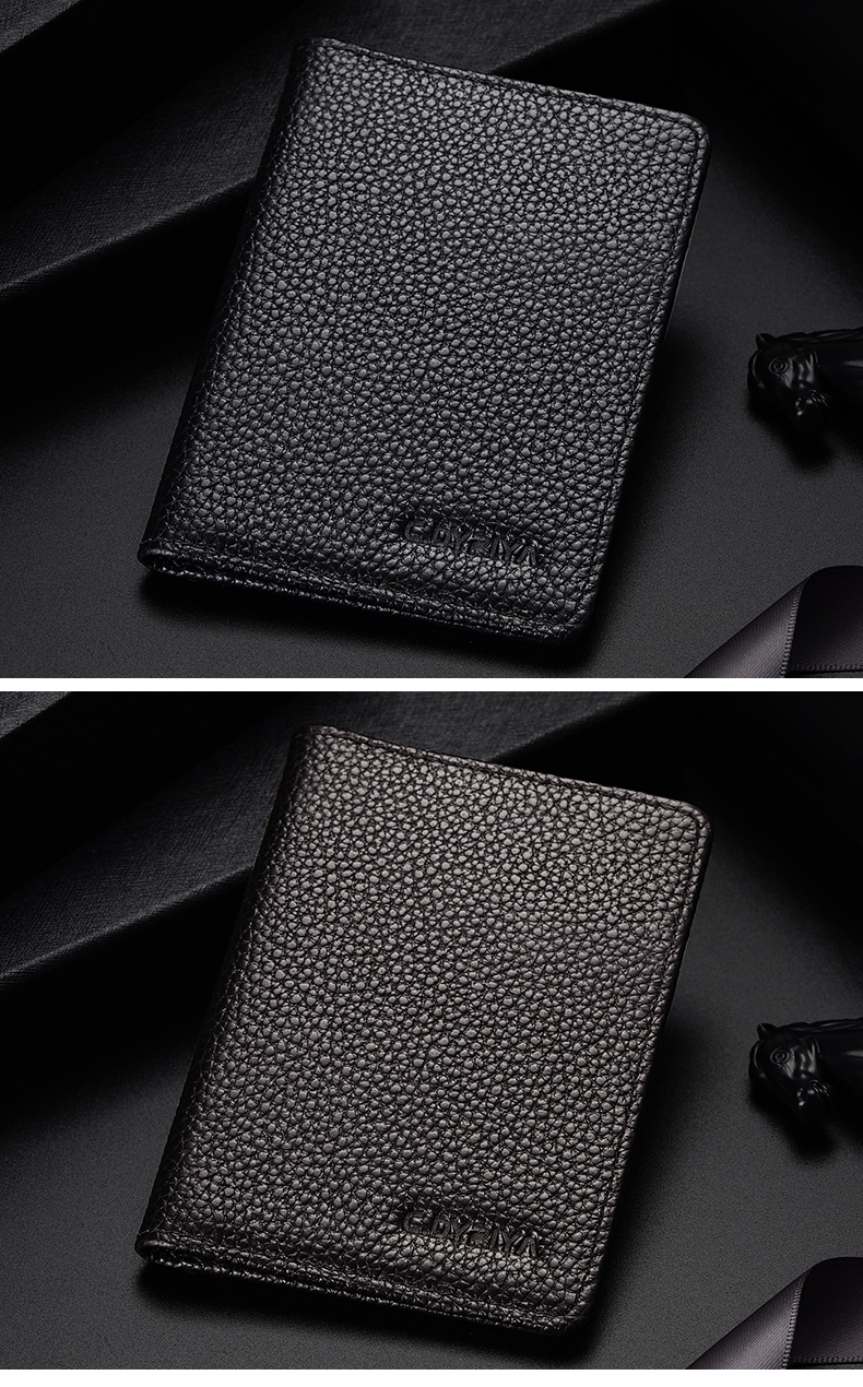 fenghou卡包男士头层防消磁防盗刷证件卡套女小巧超薄卡片包钱包男