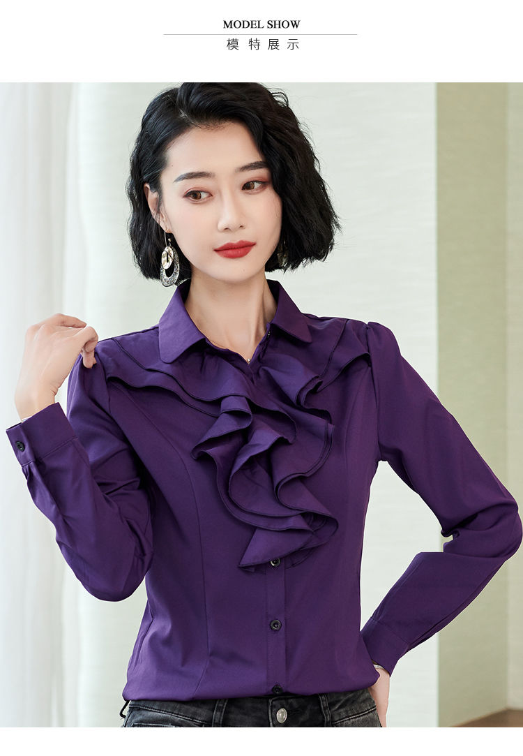 女士衬衫中长款长袖雪纺休闲款白寸衫女款半袖白衬衫宽松韩版学生春季