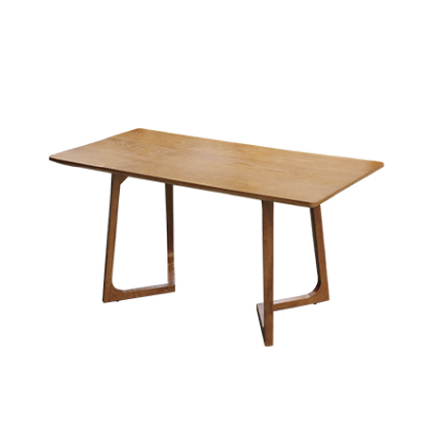 实木洽谈长方形办公餐饮桌