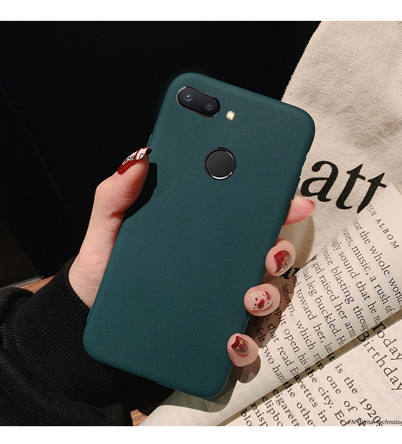小米8青春版手机壳mi8lita保护套m1软胶ml钢化膜xiaomi纯色八lite