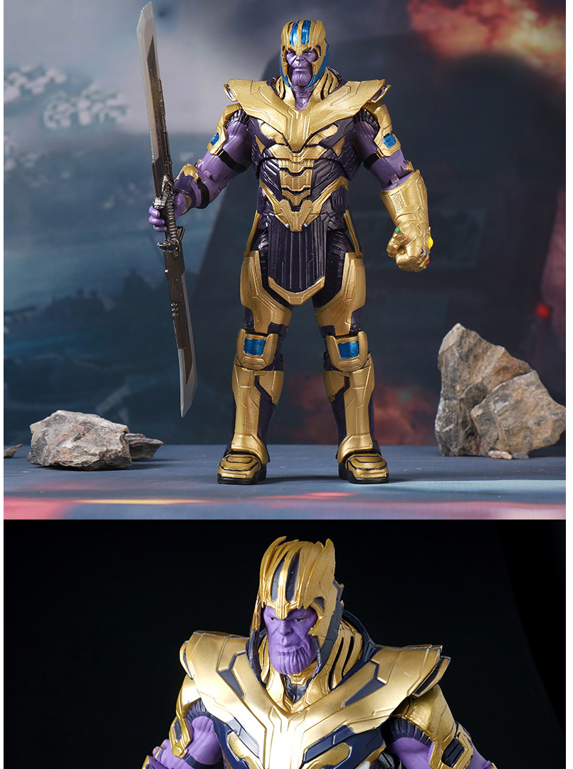 中动玩具1806028寸灭霸漫威手办复仇者联盟关节可动玩具收藏款