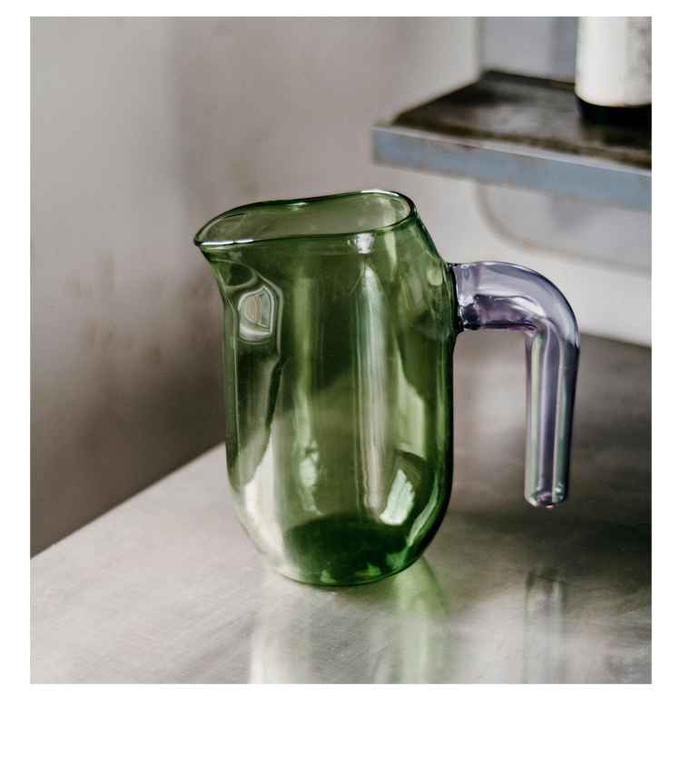 敬平(jing ping)家居器皿lsh-5247542 玻璃水壶彩色/透明硅硼玻璃耐热