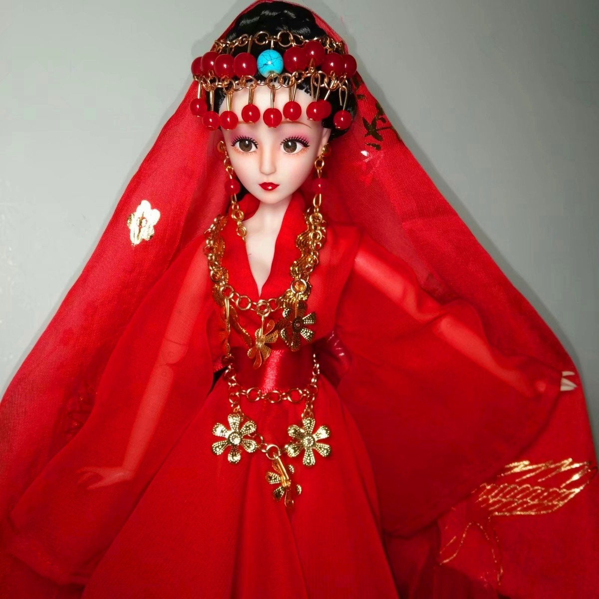 古装芭比娃娃套装古装娃娃衣服换装玩具女孩生日礼物古装娃娃白浅