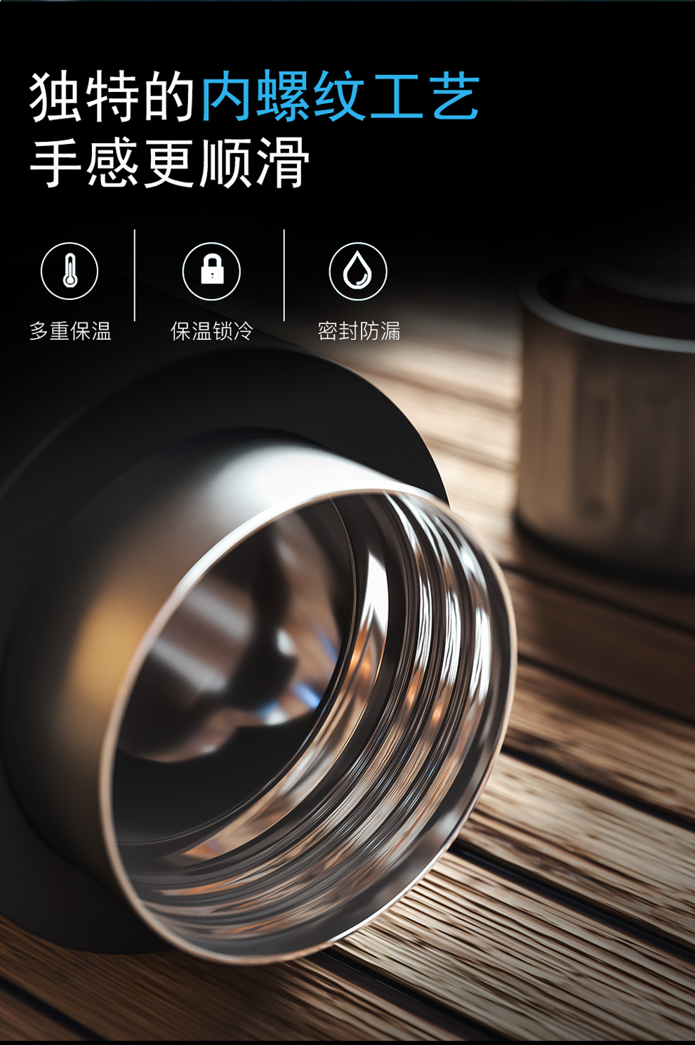 美国zippo正品316l不锈钢男士轻商务便携260ml水杯zippo保温杯晶石绿