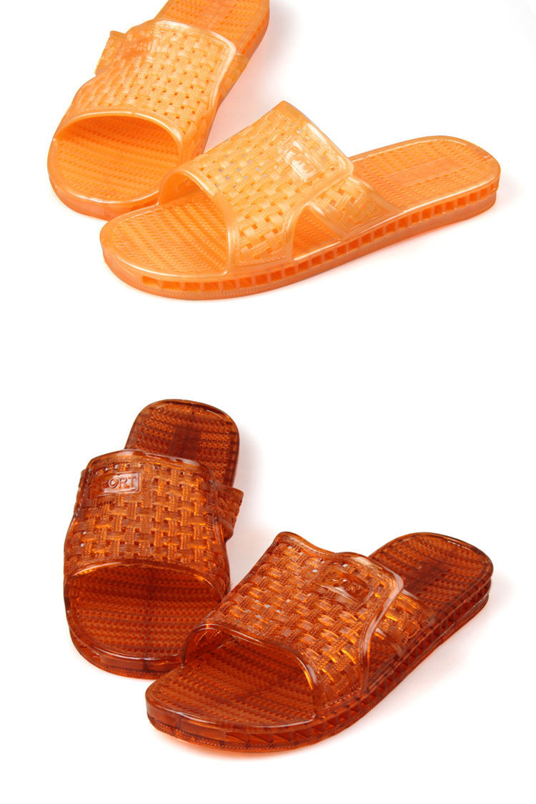 蓝色37情侣空调凉拖鞋女男士家居鞋软底透气排水不出汗防滑耐用超结实