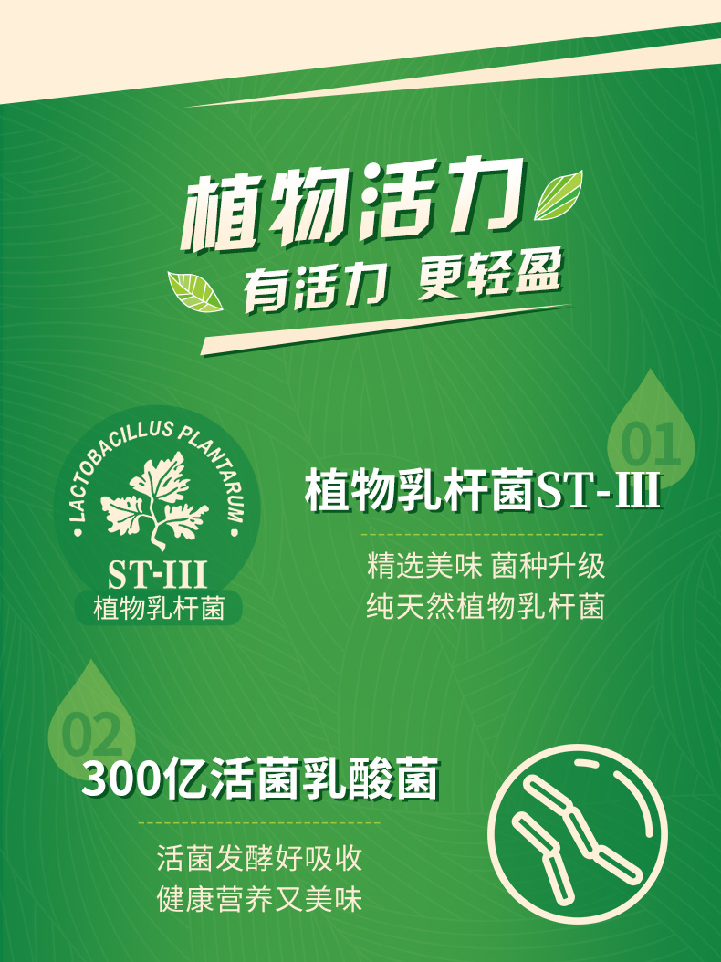 光明植物活力乳酸菌饮品原味340ml6瓶小苏农场兑换