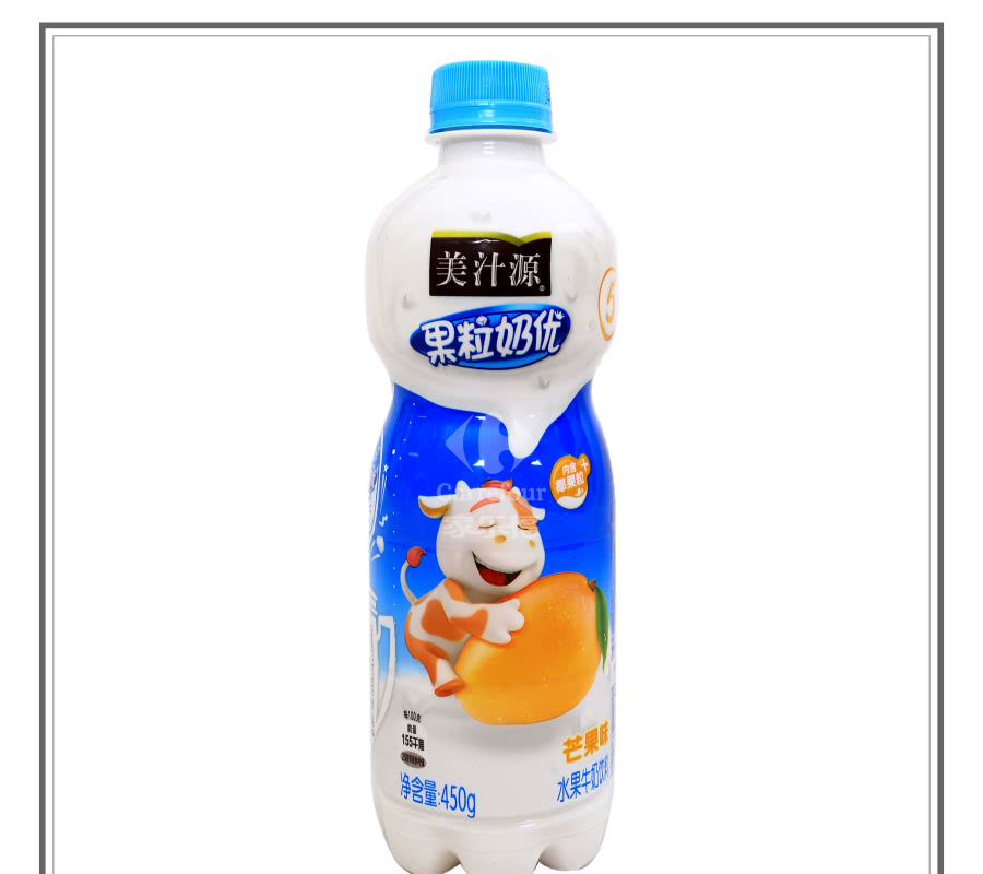 美汁源果粒奶优芒果味450ml