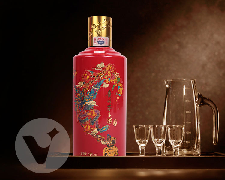 贵州茅台白酒 [华致酒行]贵州茅台酱香型白酒 飞天茅台 43度喜宴(中国