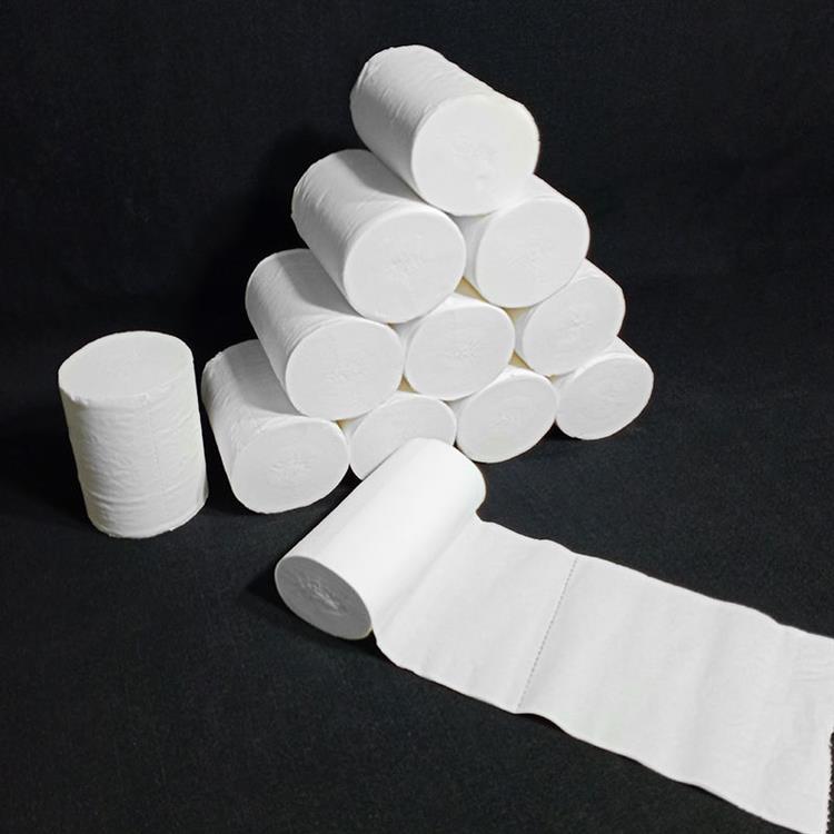 宾馆用纸小卷纸厕所用纸无芯实心卷纸卫生纸宾馆200卷