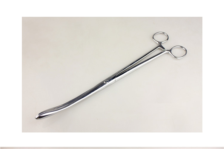 huatrau上海医疗器械厂jz金钟妇产科手术器械子宫息肉钳椭圆形宫fxp