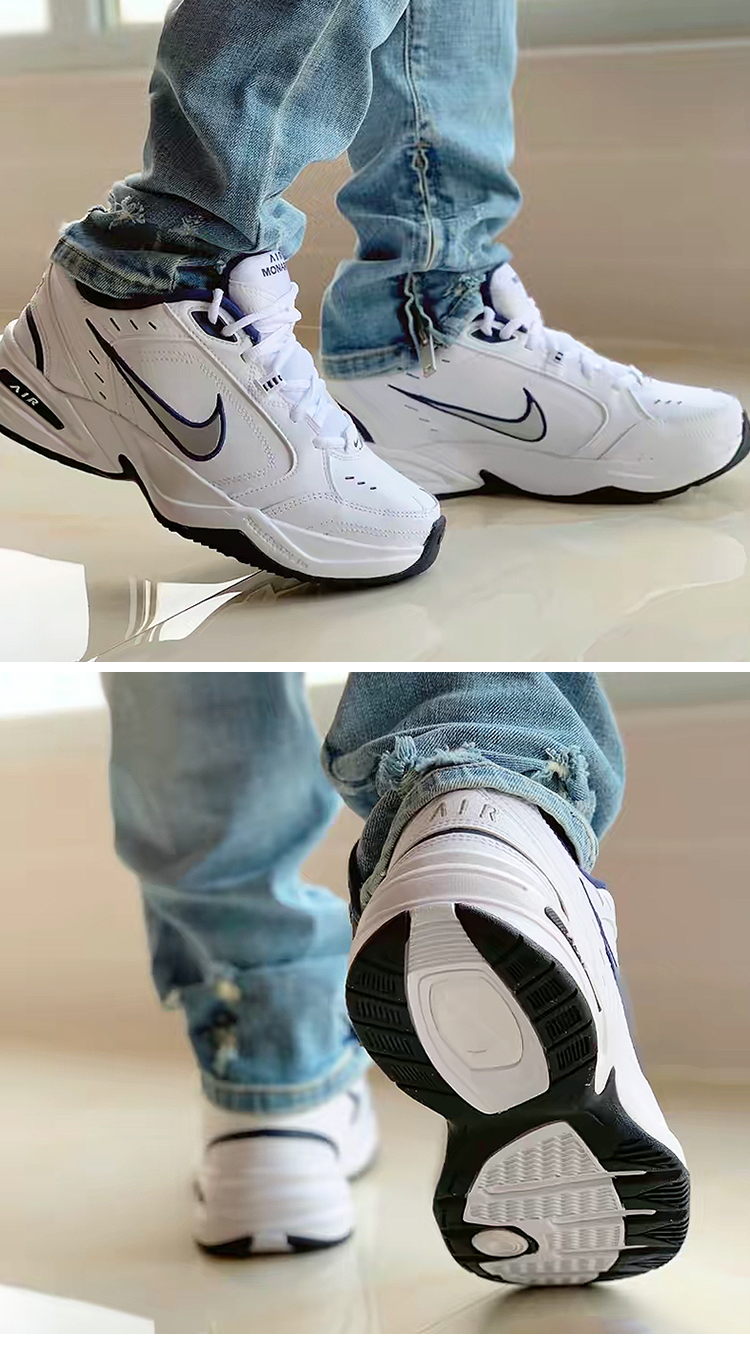 耐克(nike)运动休闲鞋 nike耐克男鞋跑步鞋2022新款蓝白复古老爹鞋大