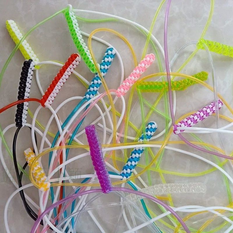 塑料油线编织教程图片