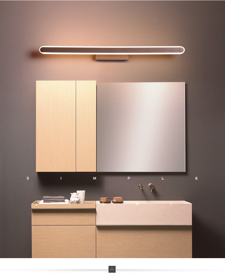 七只蚂蚁镜前灯d 七只蚂蚁镜前灯led浴室厕所卫生间专用简约现代北欧